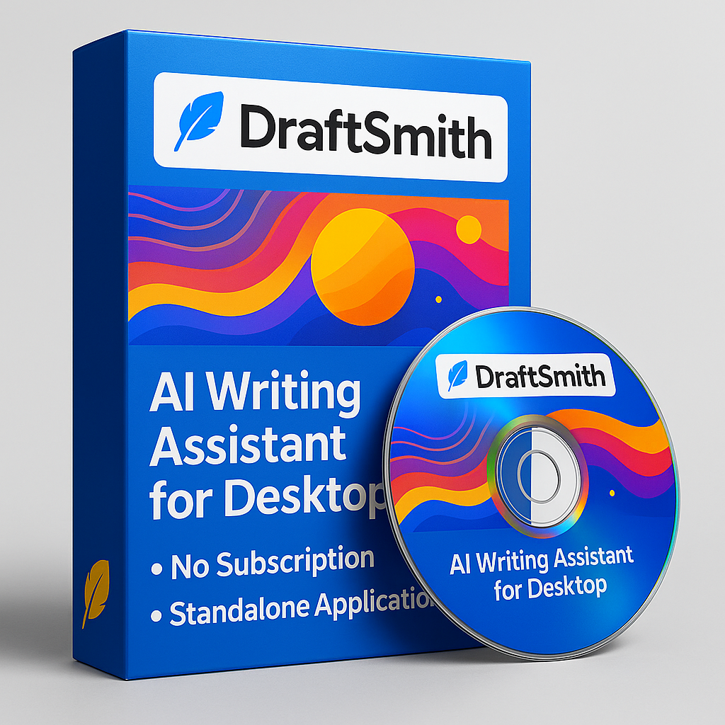 Draftsmith desktop app on CD-ROM